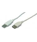 CABLE EXTENSOR USB 2M AMACHO-AHEMBRA LOGILINK - Imagen 1