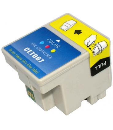 Cart. Epson T067 Tricolor 27ml (reman.) - Imagen 1