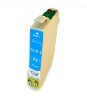 Cart. Epson T1812/T1802 Cyan 15ml (reman.) - Imagen 1