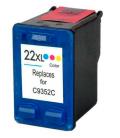 Cart. HP (22 XL) C9352AE Tricolor 17ml (reman.) - Imagen 1