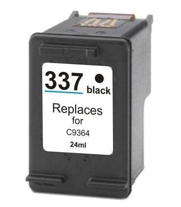 Cart. HP (337) C9364E Negro 18ml (reman.) - Imagen 1