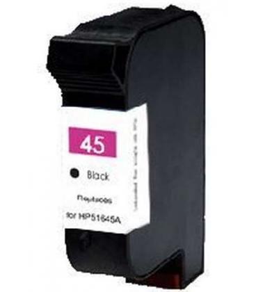 Cart. HP (45) 51645A Negro 50ml (reman.) - Imagen 1