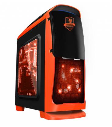 Coolbox Deep Sting II Orange Edition Caja Gaming