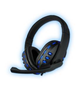 Coolbox Auriculares DeepGaming Deepred G2 con Microfono Negro/Azul