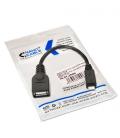 Nanocable 10.01.3500. Cable USB 2.0 OTG. Tipo Micro B/M-A/H. Negro. 15cm - Imagen 4