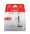 CANON Cartucho CLI-551BK XL Negro IP7250/MG5450 - Imagen 2