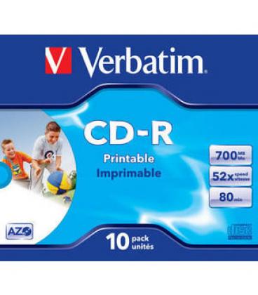 CD-ROM IMPRIMIBLES VERBATIM SUPERAZO WIDE - Imagen 1
