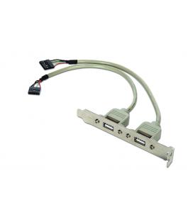 Gembird CCUSBRECEPTACLE adaptador de cable - Imagen 1