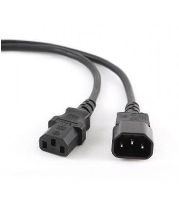 Gembird PC-189 C14 acoplador C14 acoplador Negro cable de transmisión - Imagen 1