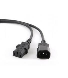 Gembird PC-189-VDE 1.8m C14 acoplador C14 acoplador Negro cable de transmisión - Imagen 1