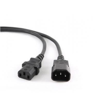 Gembird PC-189-VDE 1.8m C14 acoplador C14 acoplador Negro cable de transmisión - Imagen 1