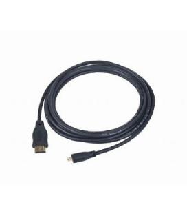 Gembird 3m HDMI-M/micro HDMI-M 3m HDMI Micro-HDMI Negro - Imagen 1