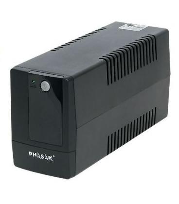 SAI 600VA PHASAK INTERACTIVO 2XSCHUKO PH 9406 - Imagen 1