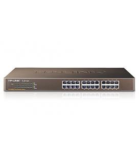 TP-LINK 24-Port 10/100Mbps Fast Ethernet Switch No administrado Negro - Imagen 1