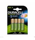 DURACELL PILA RECARGABLE HR6 AA 2400mAh BLISTER*4 - Imagen 1