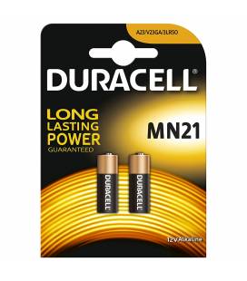 Pack de 2 pilas mn21 duracell - 3lr50 - 12v - alcalinas - tecnología duralock