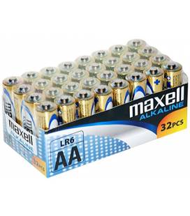 Maxell PILA ALCALINA AA LR06 PACK*32 PILAS