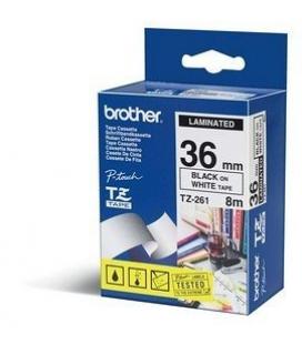 Brother TZe-261 TZ cinta para impresora de etiquetas