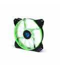 Coolbox Ventilador LED Deep Wind 120mm Negro/Verde