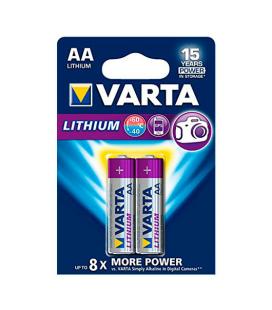 PILAS LITIO VARTA AA 2900MAH PACK 2 - Imagen 1