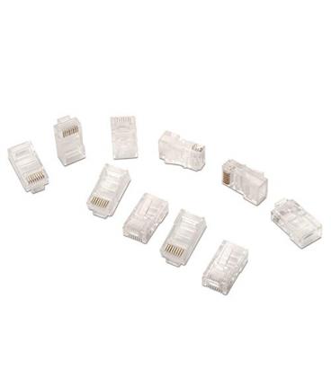 CONECTOR RJ45 8 HILOS CAT.5E (10 CONECTORES/BOLSIT - Imagen 1