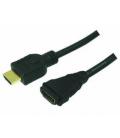 CABLE HDMI-M A HDMI-H EXTENSOR 5M LOGILINK +ETHERN - Imagen 1