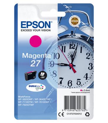 Epson C13T27034012 3.6ml 300páginas Magenta cartucho de tinta - Imagen 1