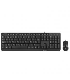 COMBO TECLADO/RATON NGS COCOA KIT USB NEGRO
