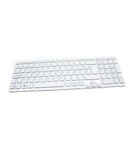 Teclado Sony SVE 15 Series Blanco