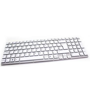 Teclado Sony Vaio VPC-EB Series Blanco - Imagen 1