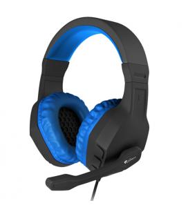 AURICULARES C/MICROFONO GENESIS ARGON 200 GAMING MINI JACK 3.5 AZUL