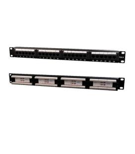 PANEL DE TRANSFERENCIA CAT.6 24P GB 4845 NEGRO - Imagen 1