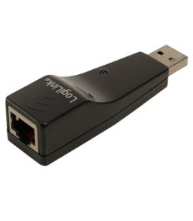 ADAPTADOR USB A RJ45 LOGILINK UA0025C - Imagen 1