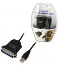 ADAPTADOR USB A PARALELO LOGILINK AU0003C - Imagen 2