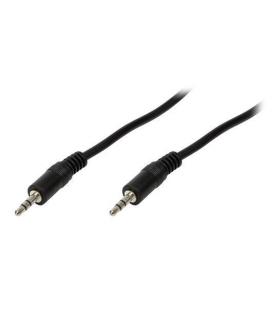 CABLE AUDIO 1xJACK-3.5H A 1xJACK-3.5M 5M LOGILINK - Imagen 1