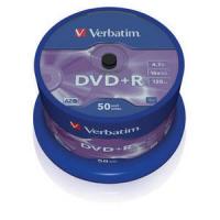 Dvd+r verbatim advanced azo 16x 4.7gb tarrina 50 unidades