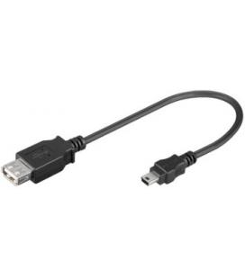 CABLE USB(A) 2.0 A MINI USB(B) 2.0 GOOBAY 0.2M
