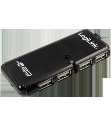HUB 4 PUERTOS USB 2.0 LOGILINK UH0001A - Imagen 1