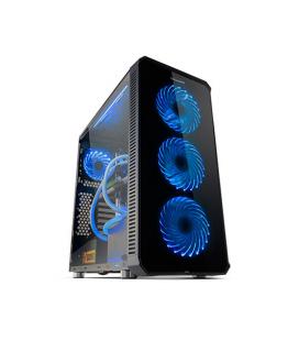 Nox Caja Semitorre ATX TGX RGB Cristal Templado