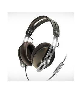 Sennheiser Momentum OVER-EAR - Auriculares de diadema cerrados (con micrófono, control remoto integrado), marrón