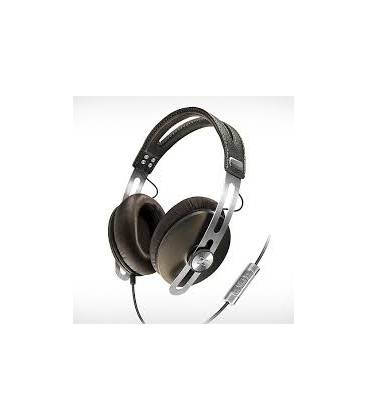 Sennheiser Momentum OVER-EAR - Auriculares de diadema cerrados (con micrófono, control remoto integrado), marrón