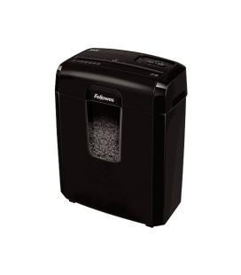 Destructora Fellowes 8MC/ Microcorte de 3 x 10mm/ Negra