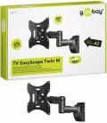 SOPORTE TV GOOBAY EASYSCOPE TWIN M 17 -42 NEGRO - Imagen 2