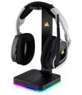 SOPORTE AURICULARES CORSAIR ALUMINIO RGB Y 7.1 SURROUND SOUND - Imagen 7