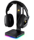 SOPORTE AURICULARES CORSAIR ALUMINIO RGB Y 7.1 SURROUND SOUND - Imagen 11
