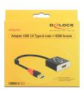 DELOCK Adaptador usb 3.0 tipo-a macho/ hdmi hembra - Imagen 5