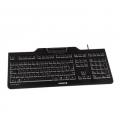 Cherry Teclado+lector chip integrado (DNIe) Negro - Imagen 5