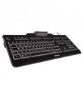 Cherry Teclado+lector chip integrado (DNIe) Negro - Imagen 6