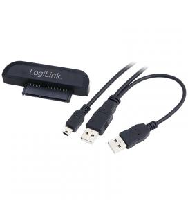 ADAPTADOR HD 2.5 SATA A USB2.0 LOGILINK - Imagen 1