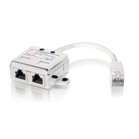 DUPLICADOR RJ45 EQUIP 127603 - - Imagen 1